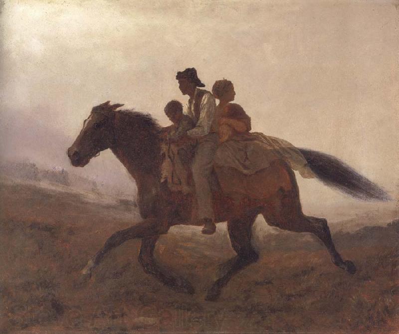 Eastman Johnson A Ride for Liberty Spain oil painting art